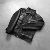 bomber collar jacket for man