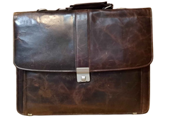 Premium Leather Office Bag for Men – Ideal Laptop Briefcase