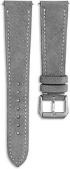 Suede Leather handmade watch strap, Quick-Release Watch Band