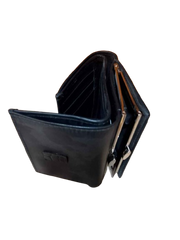 Women’s Black Leather Purse Wallet – State Leather