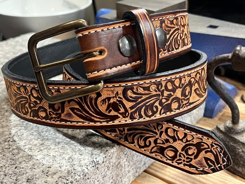 Classic Horse Leather Belt