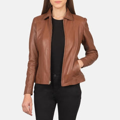 Fashionable Leather Jacket For Women