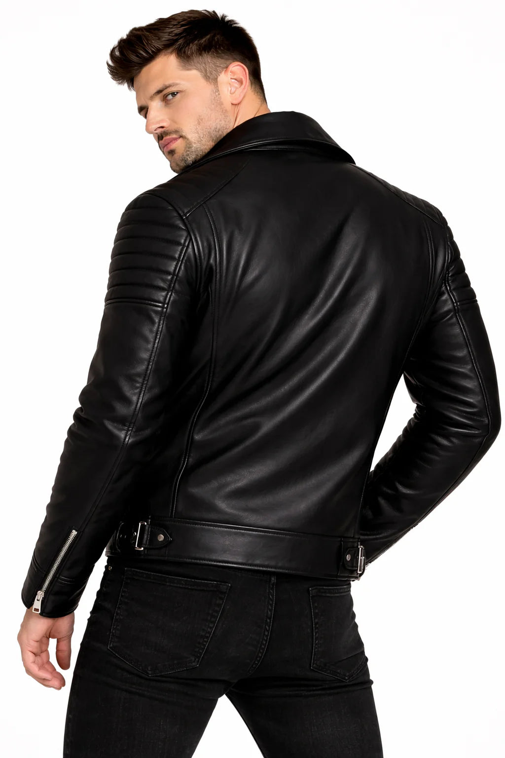 Motorcycle Leather Jacket