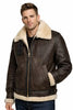 Heritage B-3 Shearling Bomber state leather