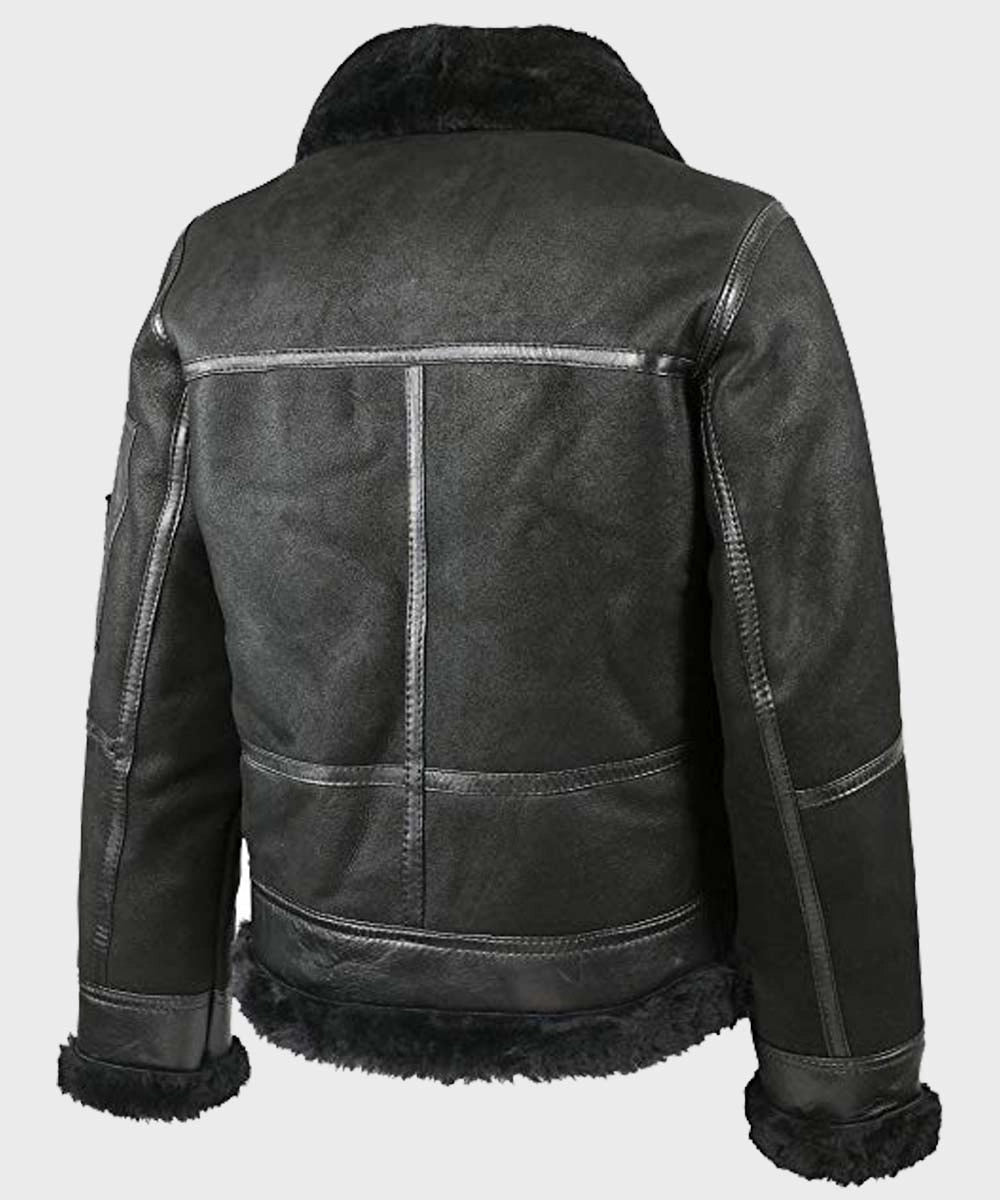 Aviator Mens B16 Shearling Jacket