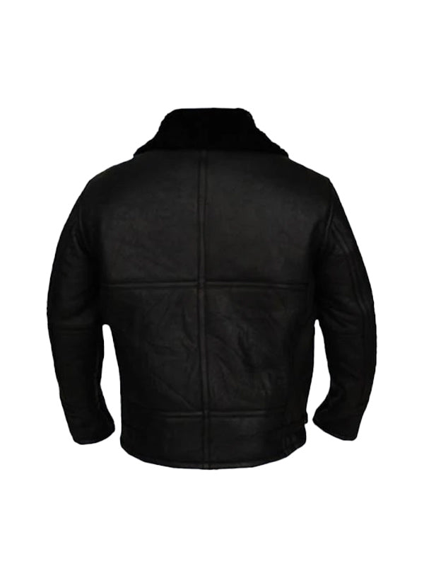 B3 Aviator Bomber Men Leather Jacket