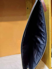 BROWN LEATHER LAPTOP BAG