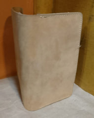 Suede leather wallet , long wallet, Card holder