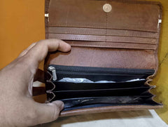 WOMEN BROWN WALLET