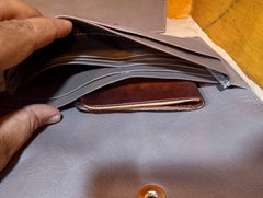 leather clutch wallet for women