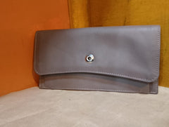 leather clutch wallet for women