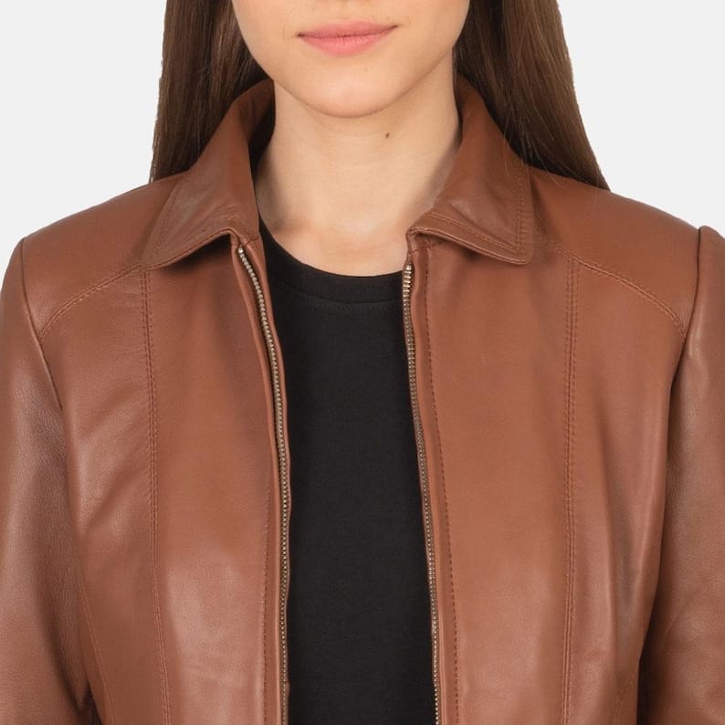 Fashionable Leather Jacket For Women