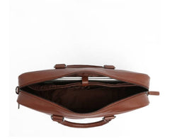 leather briefcase bag