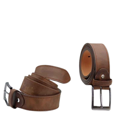 Men’s Leather Brown Belt – State Leather