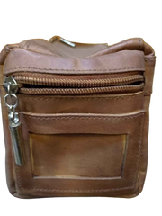Brown Leather Toiletry Bag for Men & Women –  State Leather