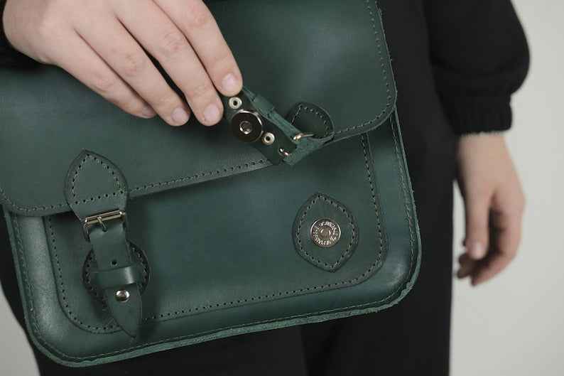 Genuine Leather Tote Beg