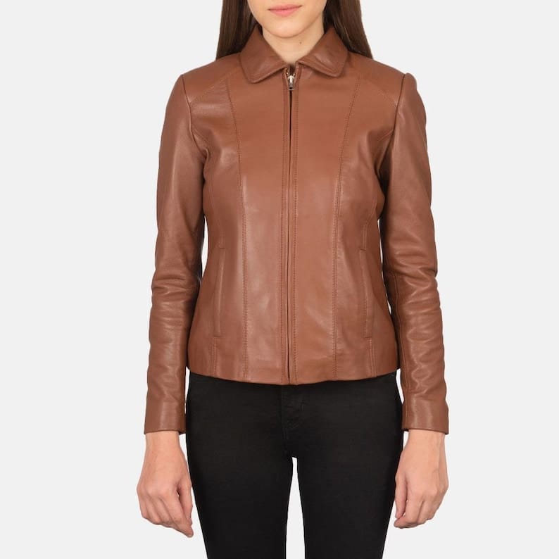 Fashionable Leather Jacket For Women