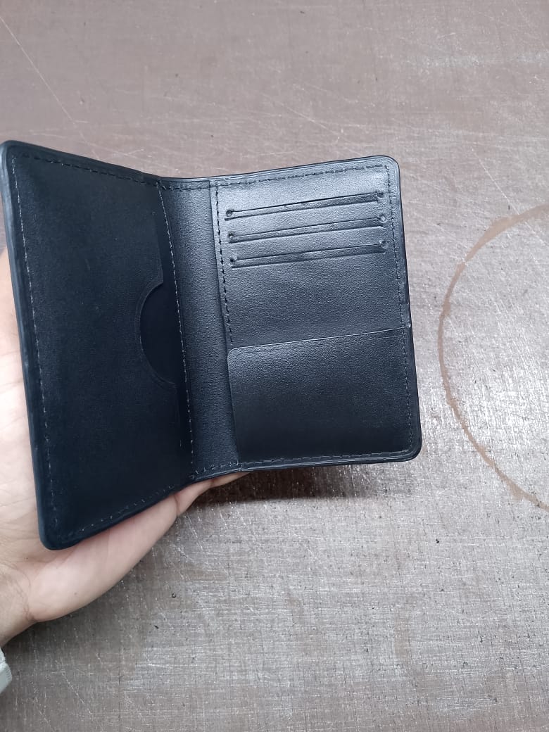 leather card holder