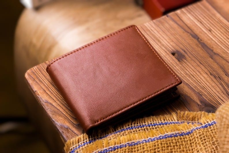 Men's Luxury Leather Wallet Brown