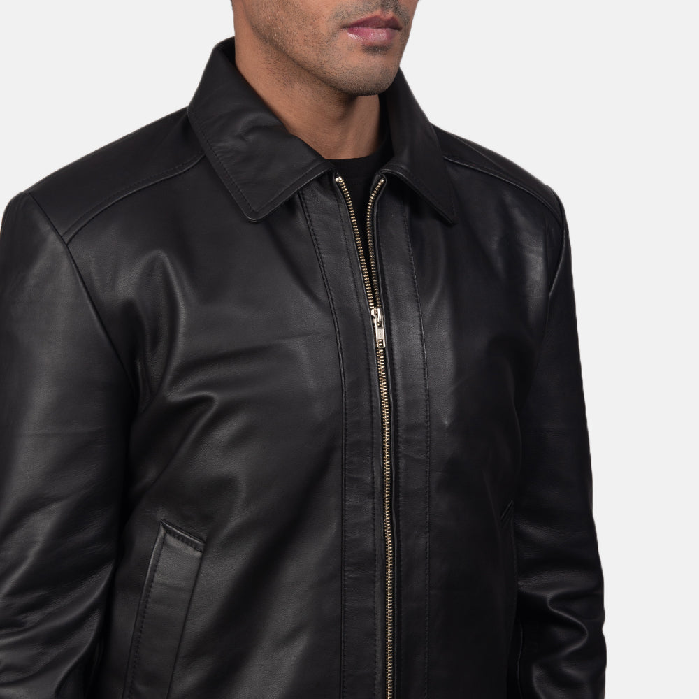 bomber collar jacket for man