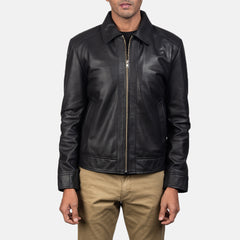 bomber collar jacket for man