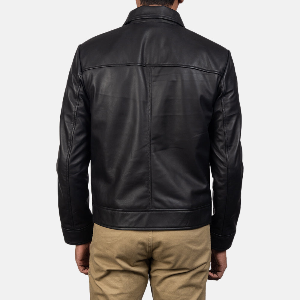 bomber collar jacket for man