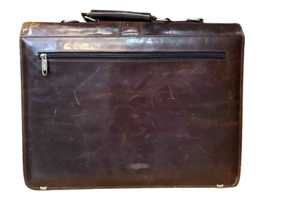 Premium Leather Office Bag for Men – Ideal Laptop Briefcase