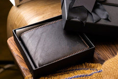 Men's Luxury Leather Wallet Black