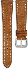 Suede Leather Watch Band | Handmade, Quick Release | Premium Full Grain Veg-Tanned Leather | Men & Women