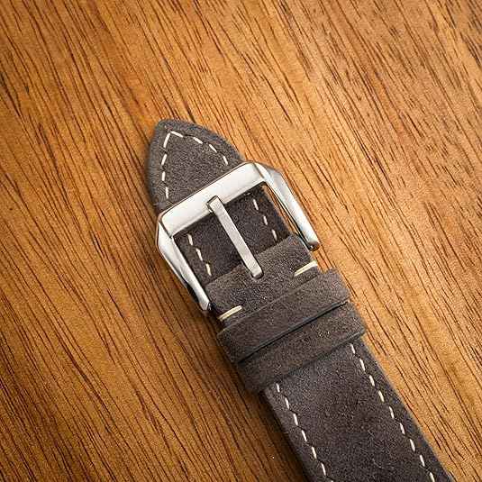 Suede Leather handmade Quick-Release Watch Band