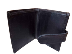 Women’s Black Leather Purse Wallet –  State Leather